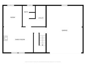 View of floor plan / room layout