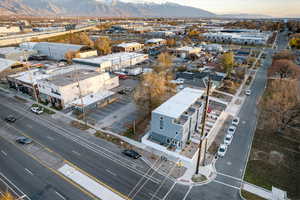 Aerial view of mountains