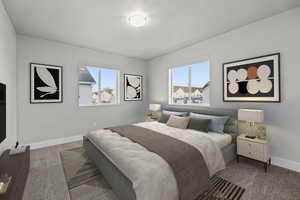 Bedroom #3 Virtually Staged