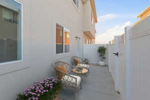 Patio Virtually Staged