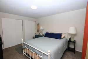 Bedroom #1 featuring multiple closets