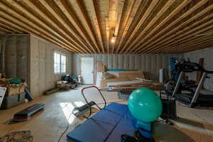 View of workout room