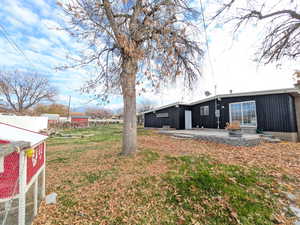 View of yard featuring a patio area