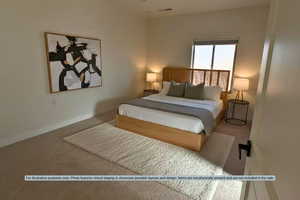 For illustrative purposes only: Photo features virtual staging to showcase possible layouts and design. Items are not physically present and are not included in the sale.