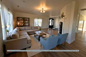 For illustrative purposes only: Photo features virtual staging to showcase possible layouts and design. Items are not physically present and are not included in the sale.