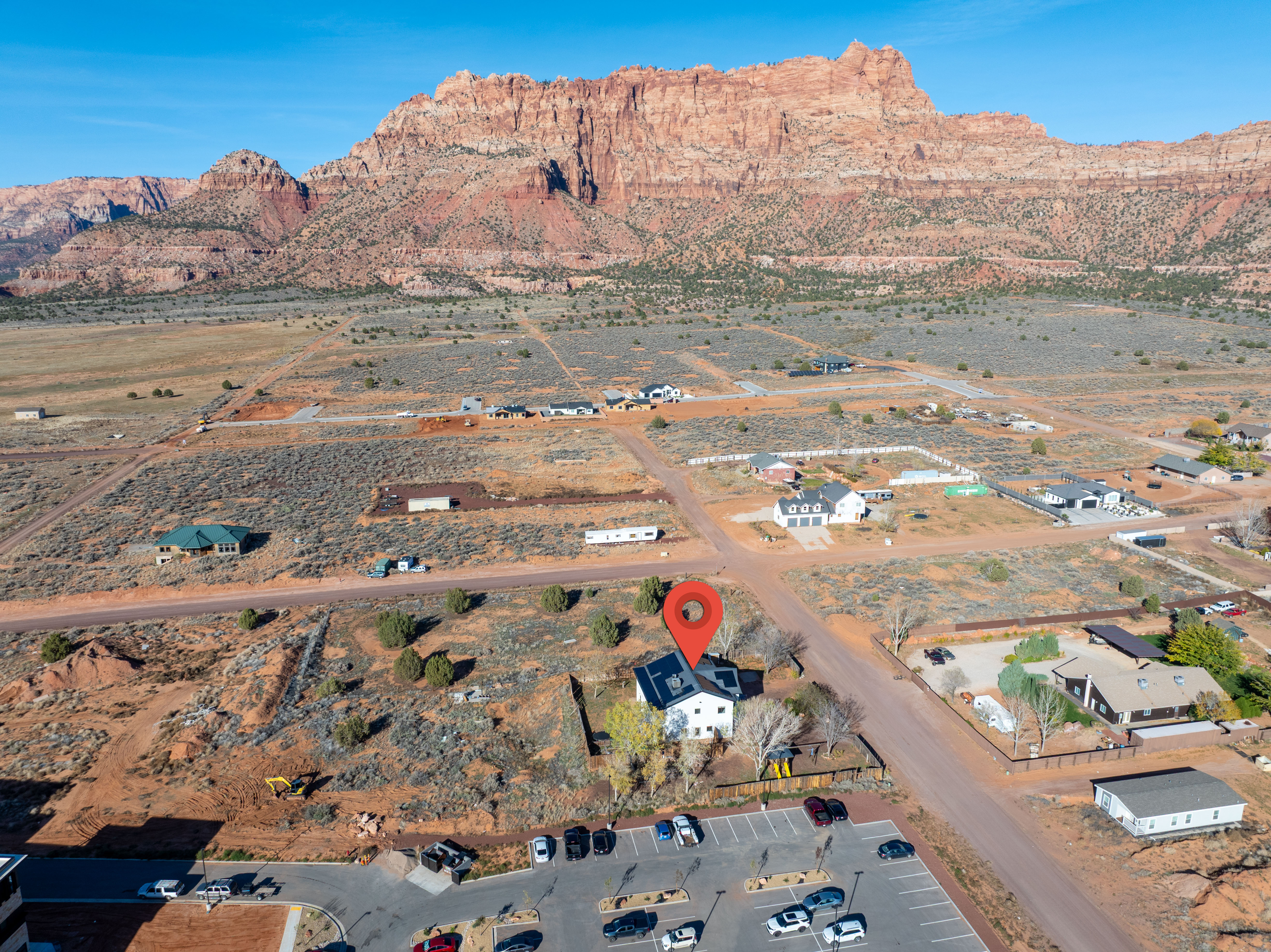 View of property location featuring mountains and rural landscape