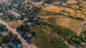 View of property location featuring large plots for crops and rural landscape
