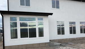 Extended Kitchen Nook full of windows