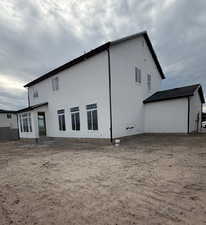 Rear view of property