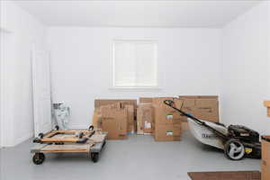 View of storage area