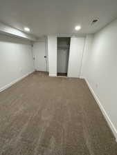 2697 - Unfurnished bedroom with carpet floors and a closet