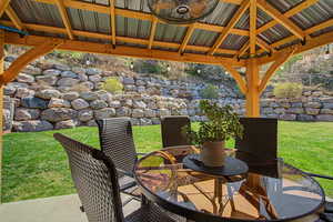 Majestic Rock Wall is in Bloom