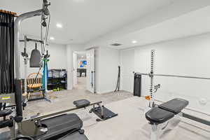 Bedroom 1 of 1 in Basement used as Gym