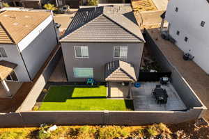 Aerial view of property and surrounding area