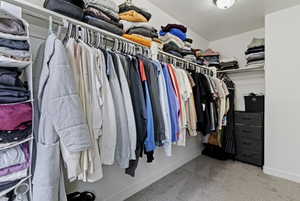 View of spacious closet