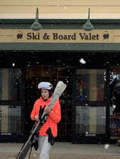 Ski and Board storage close by