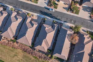 Aerial overview of property's location