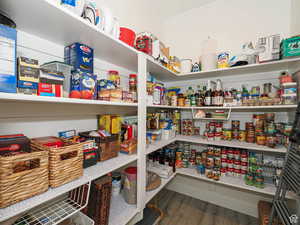 View of storage area