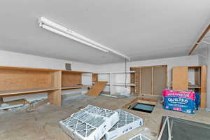 View of storage room