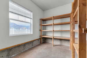 View of storage area