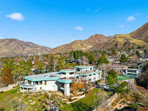 View of mountain backdrop