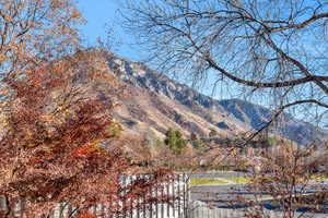 View of mountain backdrop