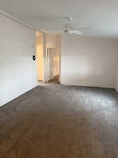 Family room looking toward the bedrooms.