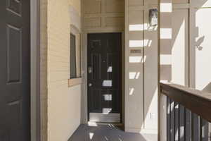 Entrance to property