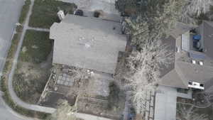 Aerial overview of property's location