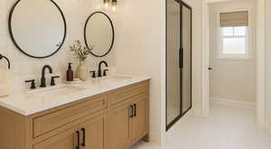 "Virtual model home" of same floor plan; NOT actual home.