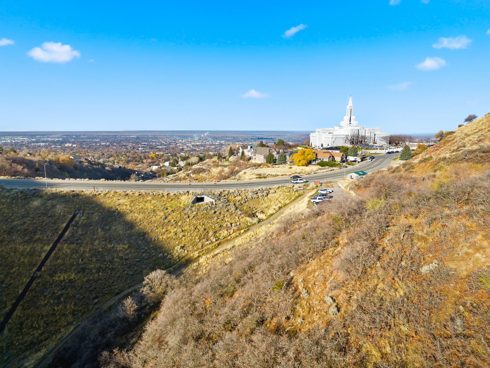 Drone / aerial view