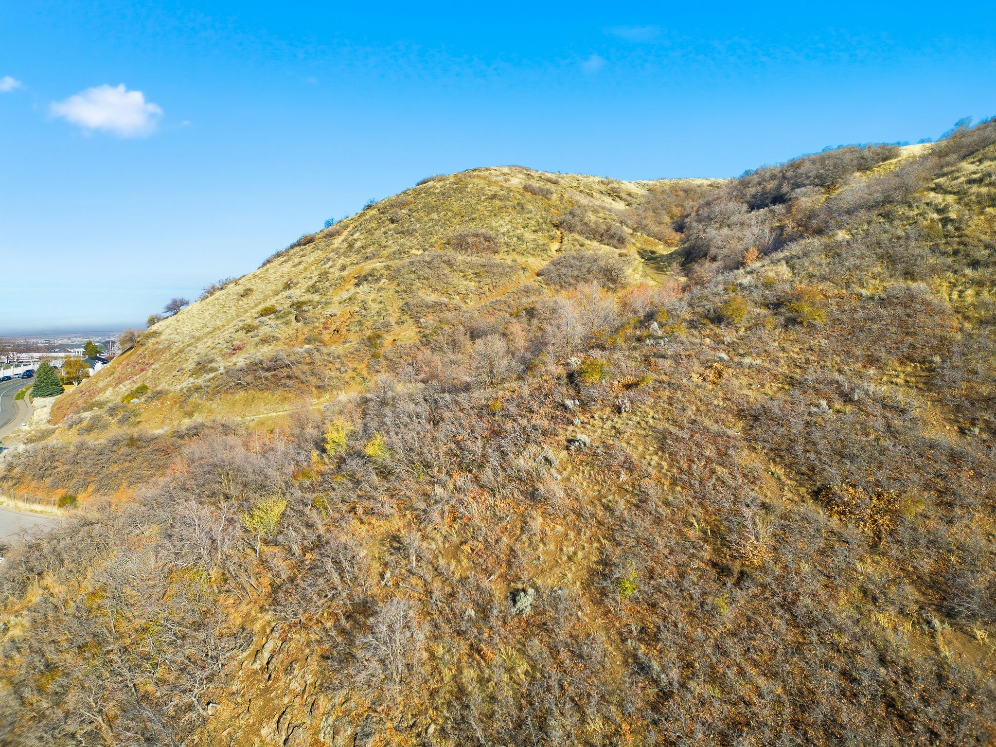 View of mountain backdrop