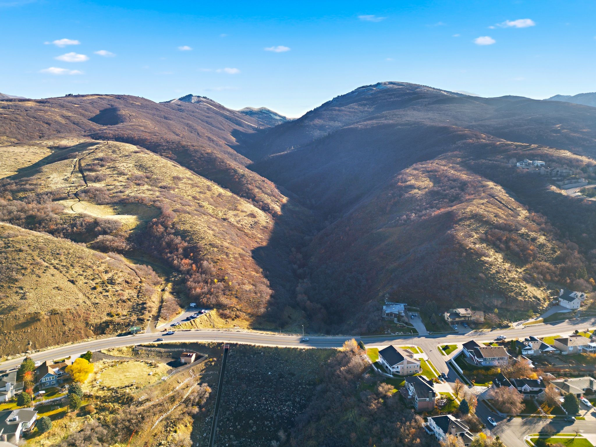 View of mountain backdrop