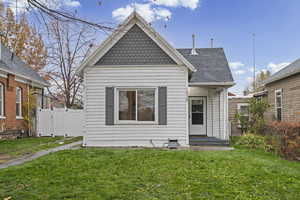 View of front of house with a gate