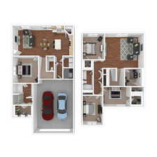 View of floor plan / room layout