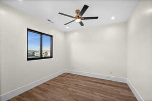 The third bedroom on the second level boasts its very own ensuite, offering privacy and convenience for family or guests. Spacious and filled with natural light, this bedroom provides a serene retreat with modern finishes and thoughtful design touches. Tr