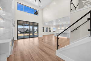 Experience effortless flow from the breathtaking family room to the gourmet kitchen and elegant dining area—perfect for both everyday living and entertaining.