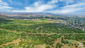 Bird's eye view of mountains