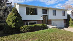 Home looking NW with mature landscaping