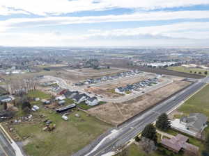 Aerial view of property's location