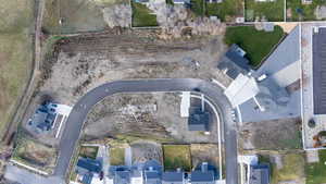 Aerial view of property and surrounding area
