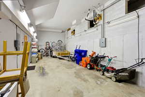 Garage for RV, boats, trailers with extra height and depth