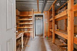 View of storage area