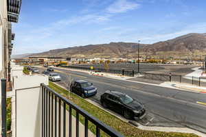 View of mountain background