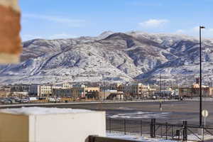 View of mountain backdrop