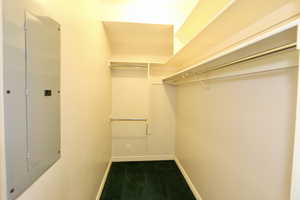 Large walk-in closet for bedroom or office