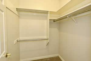 Spacious walk-in closet for bedroom #6