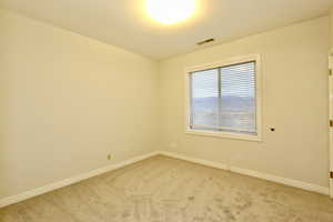 Bedroom #6 with views over the valley