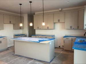 Chef inspired kitchen island