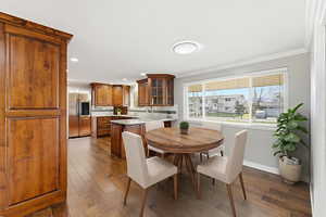 Virtual Staged Dining Area